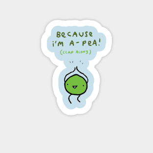 Happy Pea Sticker